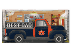 Auburn Tigers Best Dad Truck 6x12 Sign
