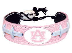 Auburn Tigers Bracelet Pink Football CO