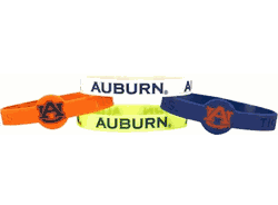 Auburn Tigers Bracelets - 4 Pack Silicone