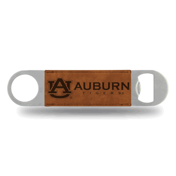 Auburn Tigers Brown Laser Engraved Bar Blade