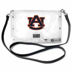 Auburn Tigers Clear Envelope Purse STRAP