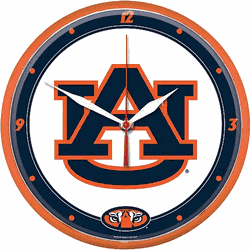 Auburn Tigers Clock Round Wall Style