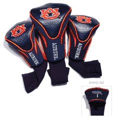 Auburn Tigers Club 3 Piece Contour Headcover Set