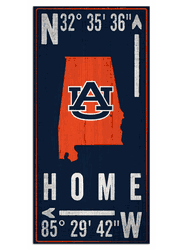 Auburn Tigers Coordinate 6x12 Sign