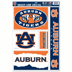 Auburn Tigers Decal 11x17 Ultra
