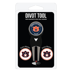 Auburn Tigers Divot Tool Pack - Signature tool w/ 3 markers