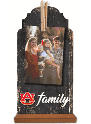 Auburn Tigers Family Clothespin 6x12