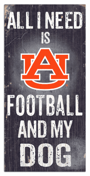 Auburn Tigers Football and My Dog Sign