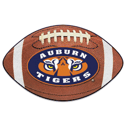 Auburn Tigers Football Rug - 20.5in. x 32.5in., Tiger