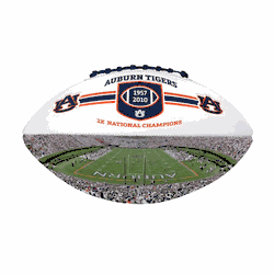 Auburn Tigers FS Commemorative  Autograph Debossed Football