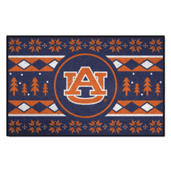 Auburn Tigers Holiday Sweater Starter Mat Accent Rug - 19in. x 30in.
