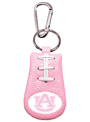 Auburn Tigers Keychain Pink Football CO