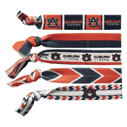 Auburn Tigers Knotted Hair Tie