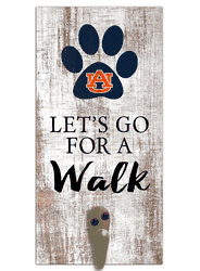 Auburn Tigers Leash Holder 6x12 Sign