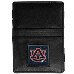 Auburn Tigers Leather Jacob's Ladder Wallet