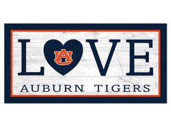 Auburn Tigers Love 6x12 Sign