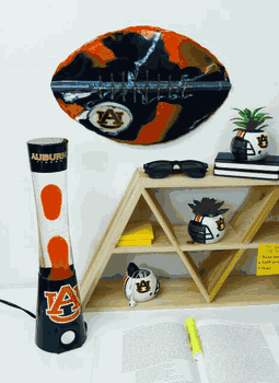 Auburn Tigers Magma Lamp - Bluetooth Speaker