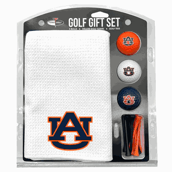 Auburn Tigers Microfiber Towel Gift Set - 16 x 40 (White)