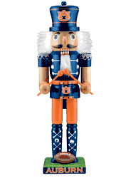 Auburn Tigers NCAA 12" Nutcracker