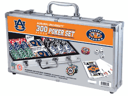 Auburn Tigers NCAA 300pc Poker Set