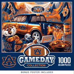 Auburn Tigers NCAA Gameday 1000pc Puzzle
