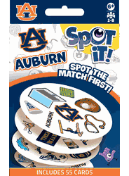Auburn Tigers NCAA Spot It! Game