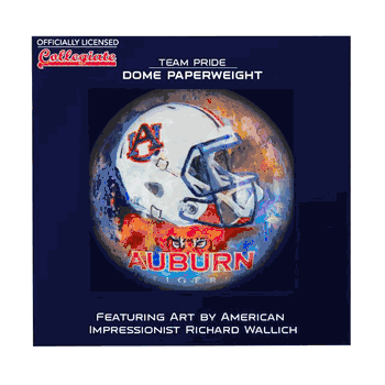 Auburn Tigers Paperweight Domed