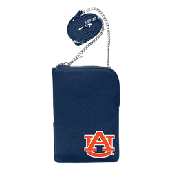 Auburn Tigers Pebble Smart Purse Navy