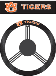 Auburn Tigers Poly-Suede Steering Wheel Cover
