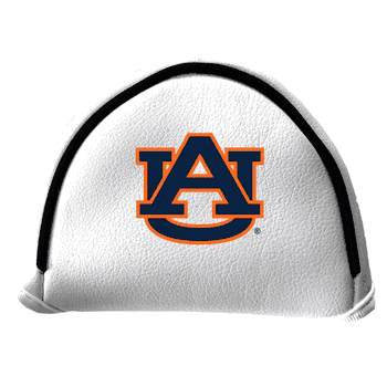 Auburn Tigers Putter Cover - Mallet (White)