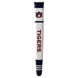 Auburn Tigers Putter Grip (White with colored stripes)