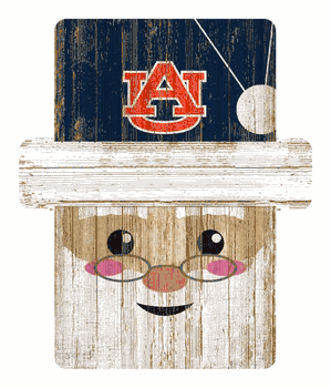 Auburn Tigers Santa Ornament