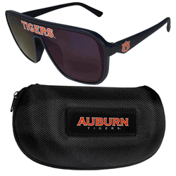 Auburn Tigers Shield Sunglasses with Case