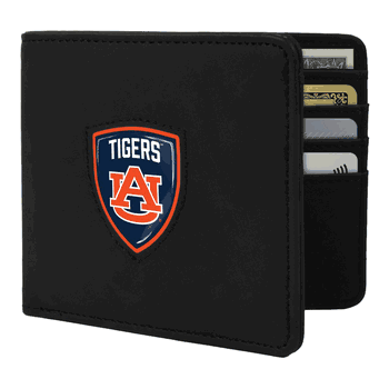 Auburn Tigers Shield Wallet - Black