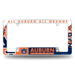 Auburn Tigers Sparo All Over Chrome Frame