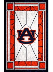 Auburn Tigers Stained Glass 11x19 Wood Sign