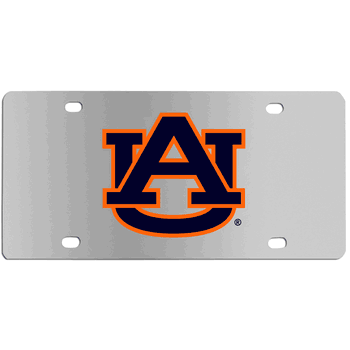 Auburn Tigers Steel License Plate Wall Plaque
