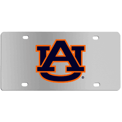 Auburn Tigers Steel License Plate Wall Plaque