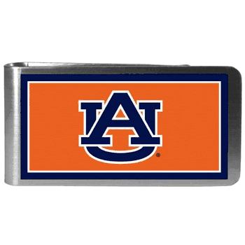 Auburn Tigers Steel Logo Money Clips