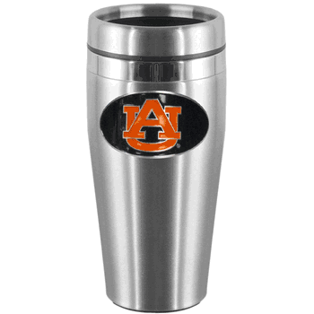 Auburn Tigers Steel Travel Mug