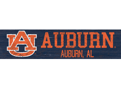 Auburn Tigers Team Name Sign