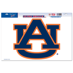 Auburn Tigers Ultra Decal 11in x 17in - Logo