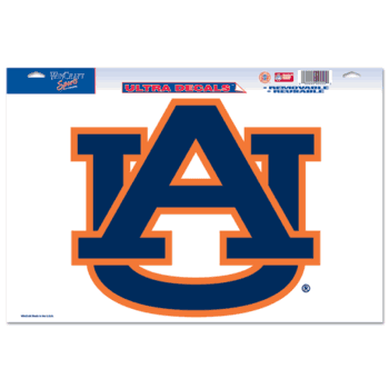 Auburn Tigers Ultra Decal 11in x 17in - Logo
