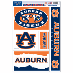 Auburn Tigers Ultra Decal 11in x 17in Multi Logo
