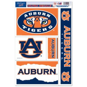 Auburn Tigers Ultra Decal 11in x 17in Multi Logo
