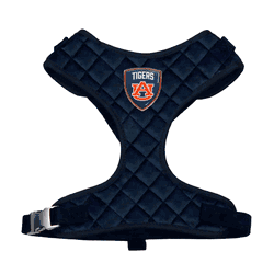 Auburn Tigers Velvet Pet Harness - Small