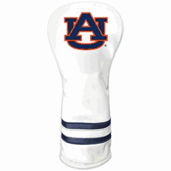 Auburn Tigers Vintage Fairway Headcover (White)
