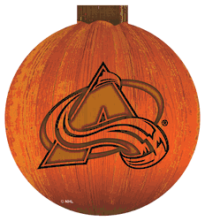 Avalanche 12 in. Halloween Pumpkin Sign