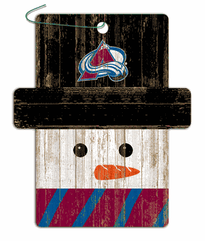 Avalanche Snowman Ornament
