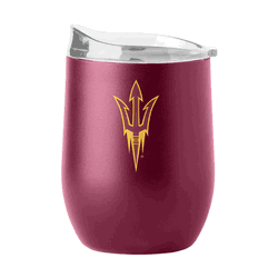 AZ State 16oz Flipside Powder Coat Curved Beverage